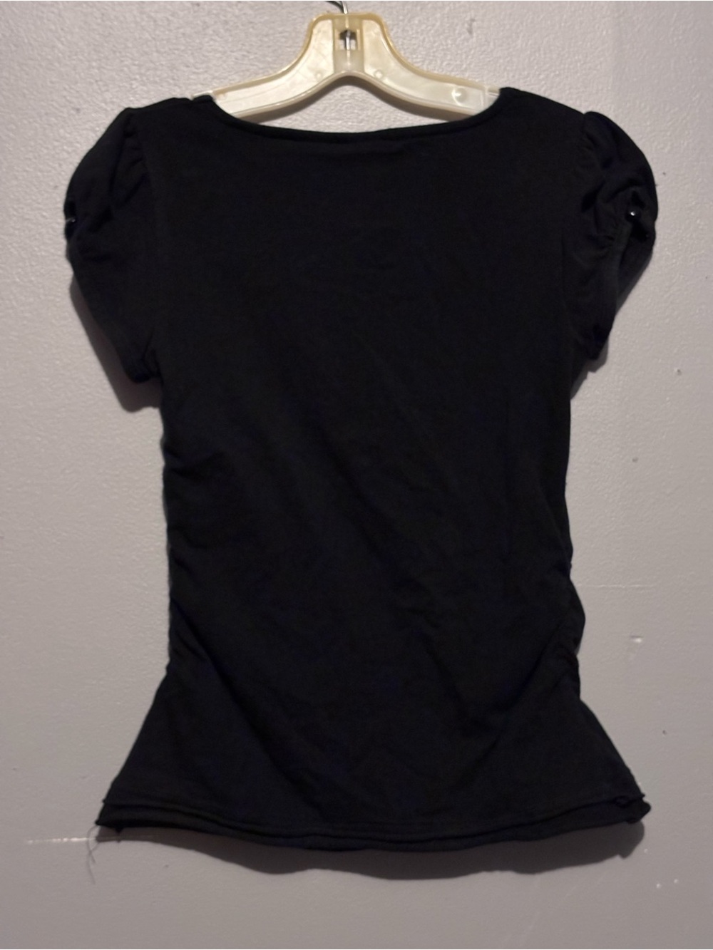 Y2K Black Lace Hannah Montana T-Shirt - Picture 9 of 9